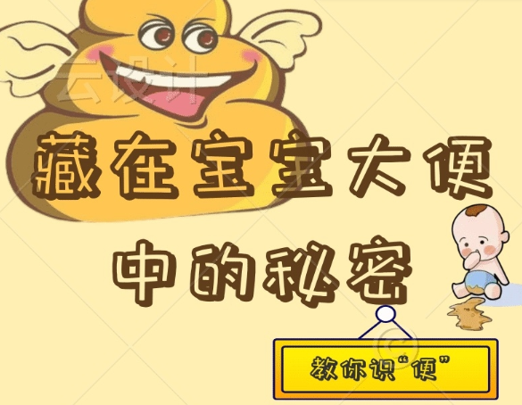藏在宝宝大便中的秘密