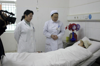 我院成功抢救一濒死产妇
