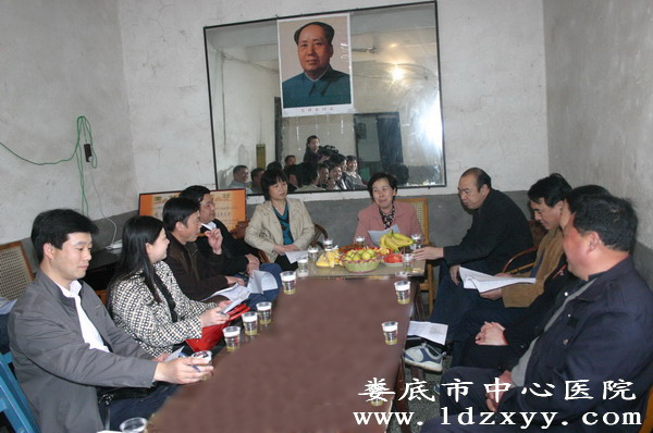 李金才深入我院扶贫点现场办公