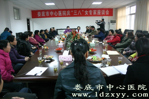 我院召开庆祝“三八”女专家座谈会