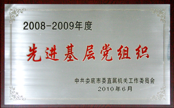 2008—2009年度先进基层党组织