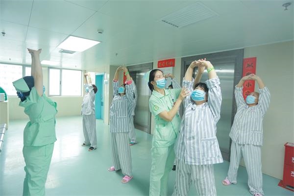传统八段锦病房受欢迎