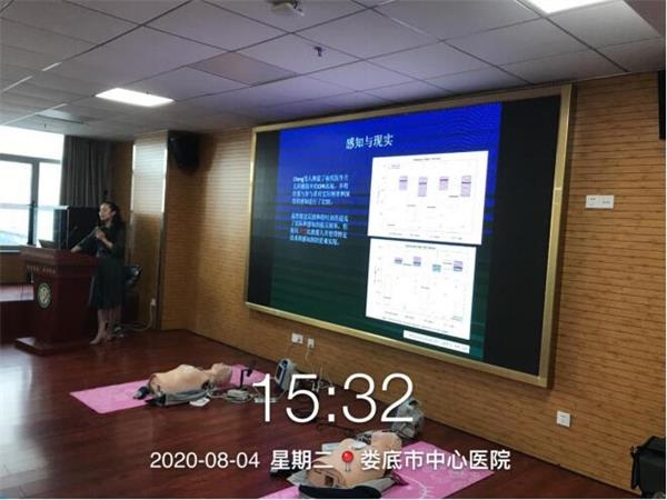 我院成功举办高质量心肺复苏实时反馈体验工作坊