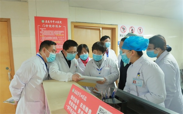 党委书记吴小阶带队督查新冠肺炎疫情常态化防控工作