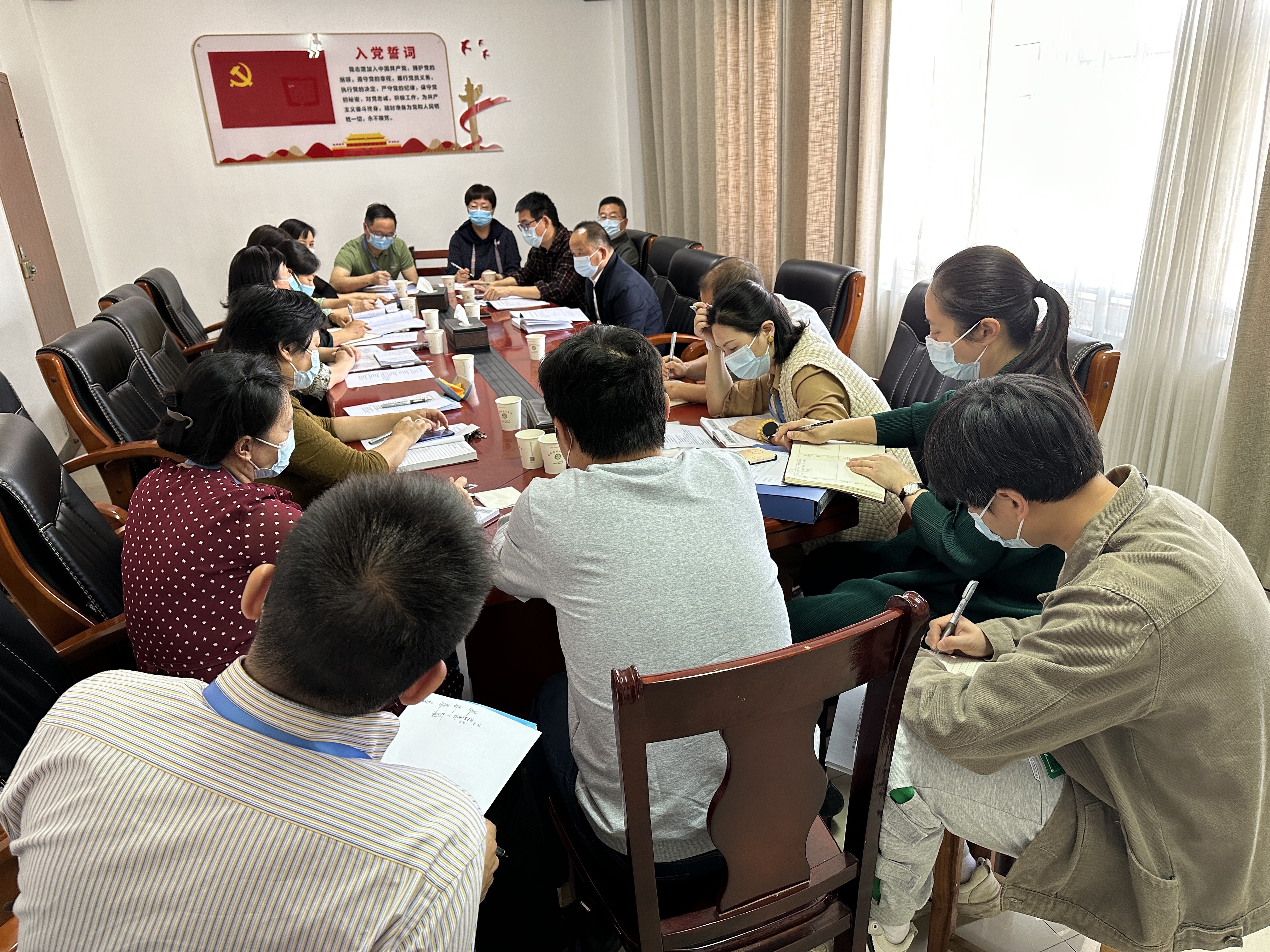 我院召开三甲复评网络数据上报专题会
